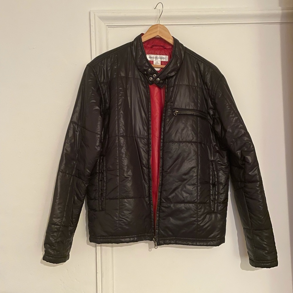Vintage CDG Shirt reversible puffy jacket